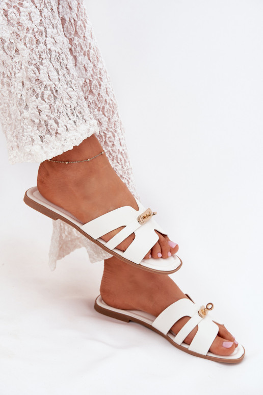 sileda tallaga naiste plätud Z em I Kuldset värvim Detalem valget värvi Kerenza