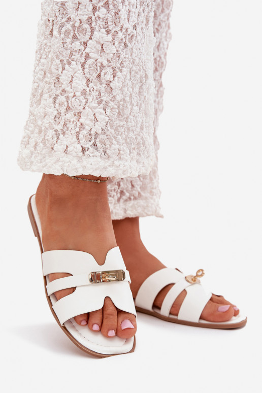 sileda tallaga naiste plätud Z em I Kuldset värvim Detalem valget värvi Kerenza