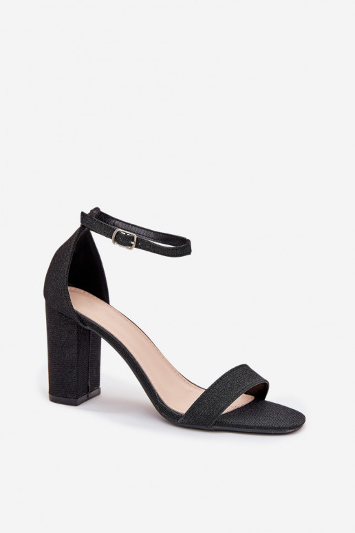läikiv Naistesandaalid Must Kavina läikiv Naistesandaalid Must Kavina