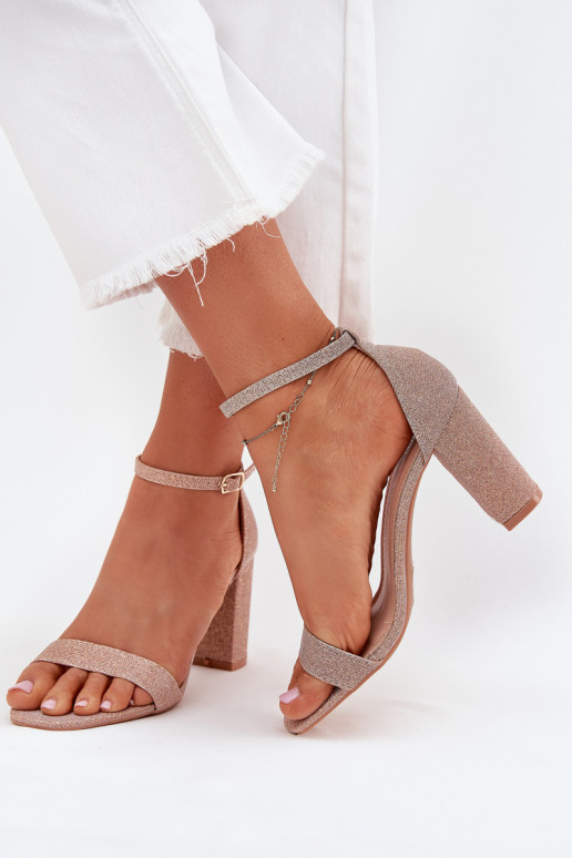 läikiv Naistesandaalid Kuldset värvi Kavina läikiv Naistesandaalid Kuldset värvi Kavina