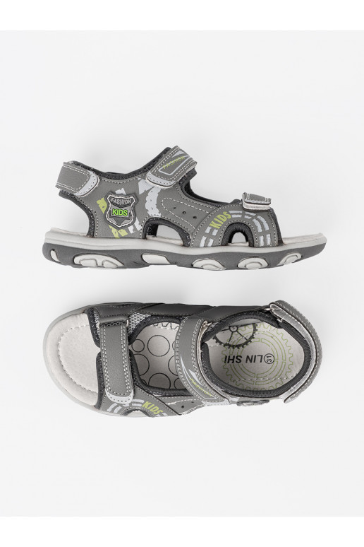 poiste kingad  halli värvi