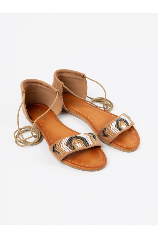 pruunid värvi  z kolorowymi koralikami pruunid värvi  z kolorowymi koralikami