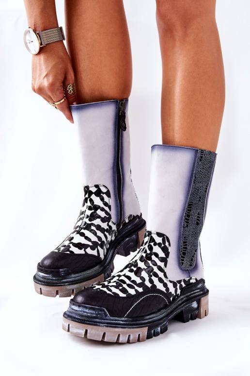 Naiste poolsaapad -valget värvi 05141-11