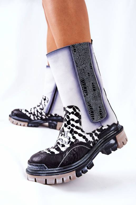 Naiste poolsaapad -valget värvi 05141-11