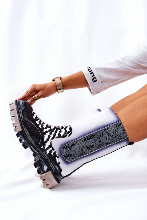 Naiste poolsaapad -valget värvi 05141-11