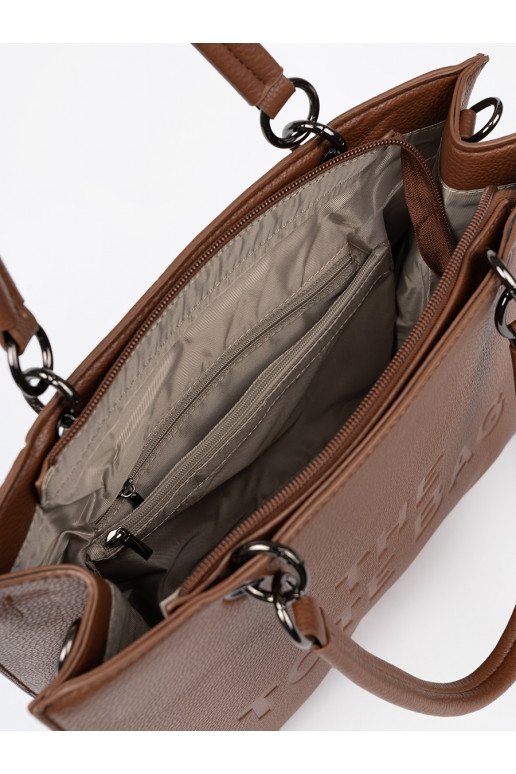 Käekott typu tote ciepłym brązie Käekott typu tote ciepłym brązie