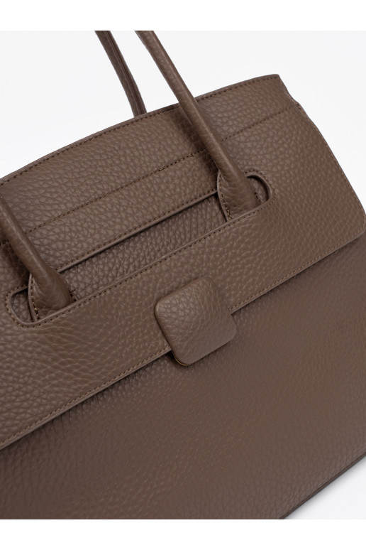 Käekott shopperka z fakturowanej eko skóry Käekott shopperka z fakturowanej eko skóry