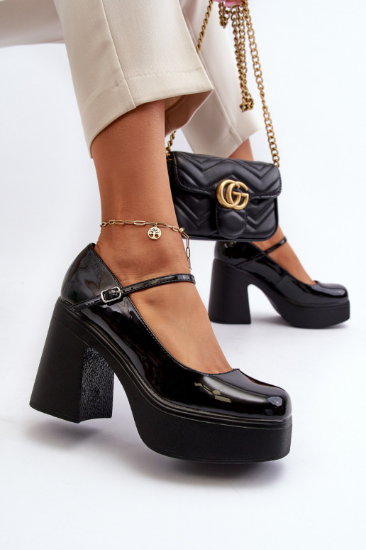 jalatsid  Laque platvormiga I  Big Star NN274004 Must