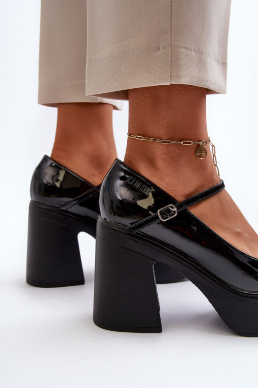 jalatsid  Laque platvormiga I  Big Star NN274004 Must