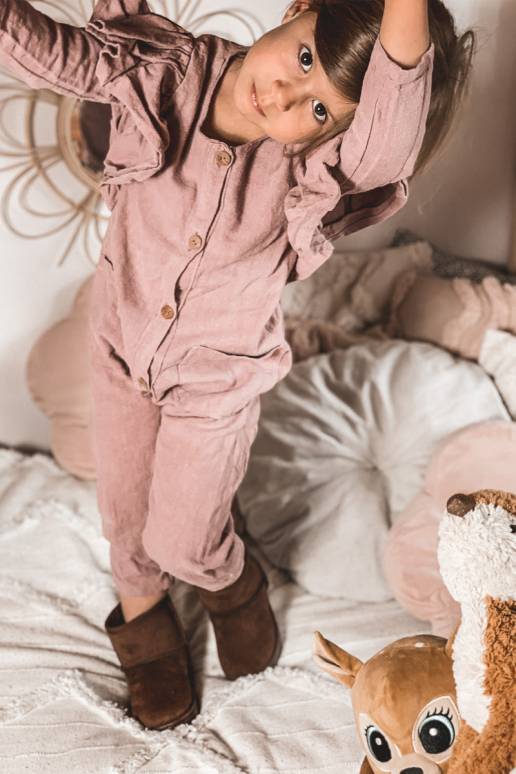 Laste talvesaapad pruunid värvi Gooby Laste talvesaapad pruunid värvi Gooby