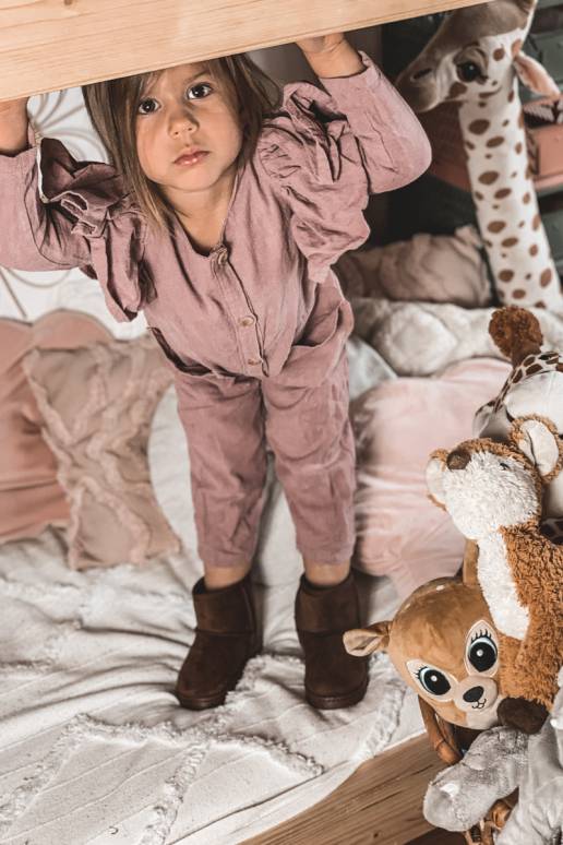 Laste talvesaapad pruunid värvi Gooby Laste talvesaapad pruunid värvi Gooby