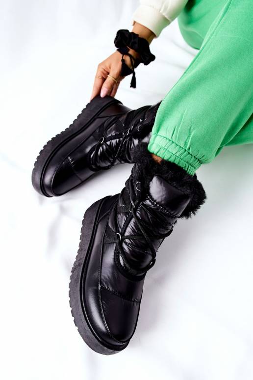 Nööpidega lumesaapad mustad Gordian Nööpidega lumesaapad mustad Gordian