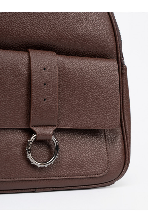 Pruunid värvi Seljakott eko-nahast Pruunid värvi Seljakott eko-nahast