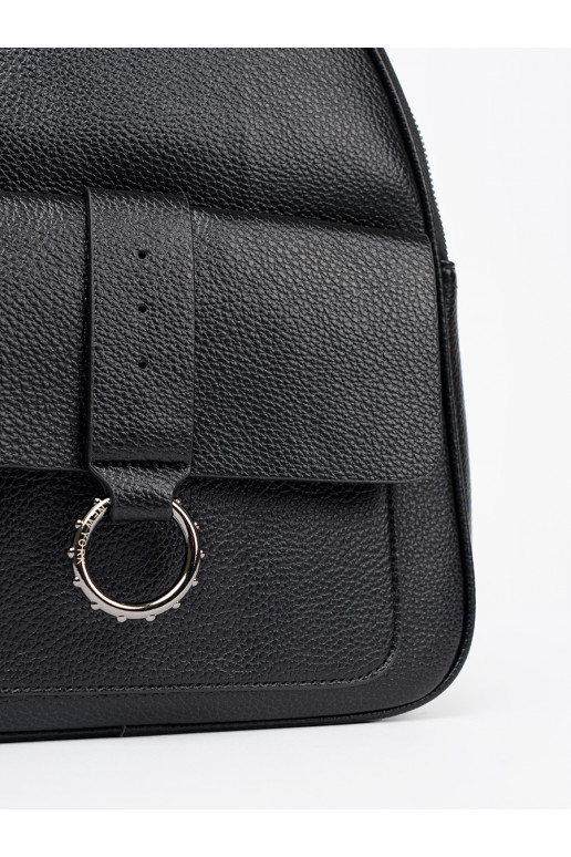 mustad Seljakott eko-nahast mustad Seljakott eko-nahast