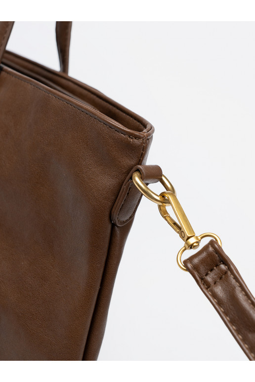 Pruunid värvi Käekott ze mi elementami Pruunid värvi Käekott ze mi elementami