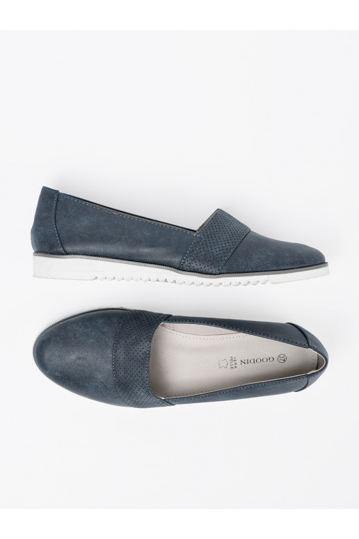 tumesinist värvi mokassiinid 