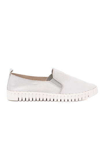 Halli värvi kingad slip-on z mi wstawkami