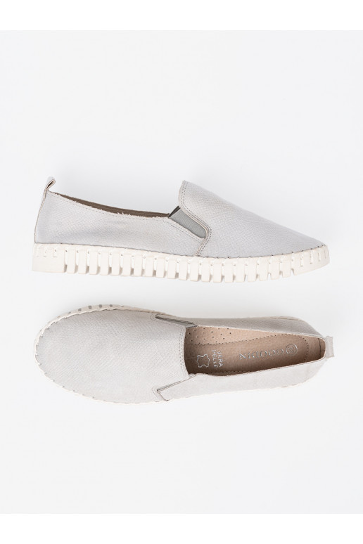 Halli värvi kingad slip-on z mi wstawkami Halli värvi kingad slip-on z mi wstawkami