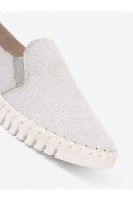 Halli värvi kingad slip-on z mi wstawkami Halli värvi kingad slip-on z mi wstawkami