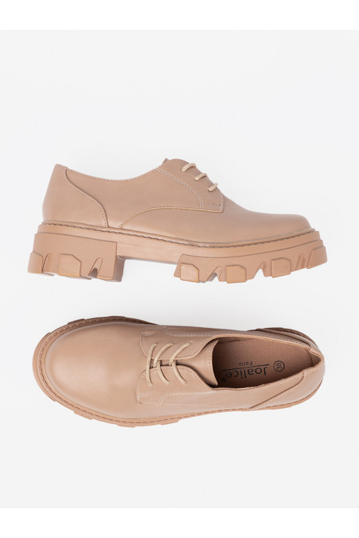 beeži värvi  kingad platvormiga beeži värvi  kingad platvormiga