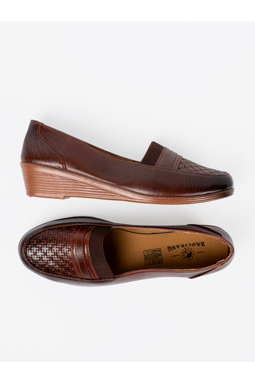  Naiste saapad slip-on z fakturowanym noskiem