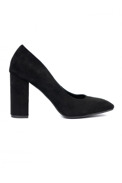 seemisnakhsed Kingad kõrge jämeda kontsaga