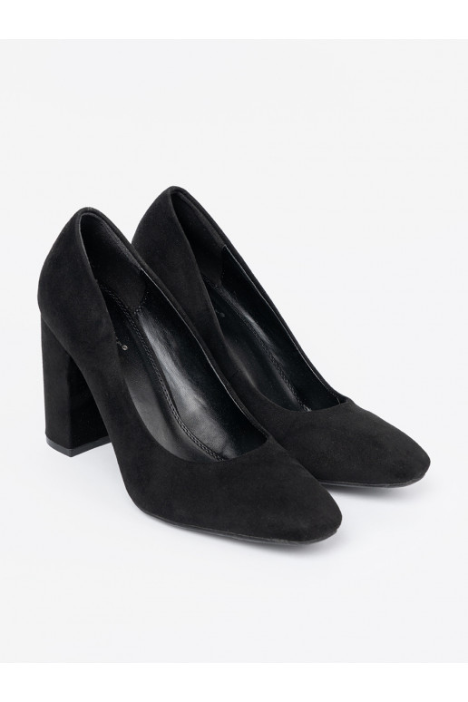 seemisnakhsed Kingad kõrge jämeda kontsaga