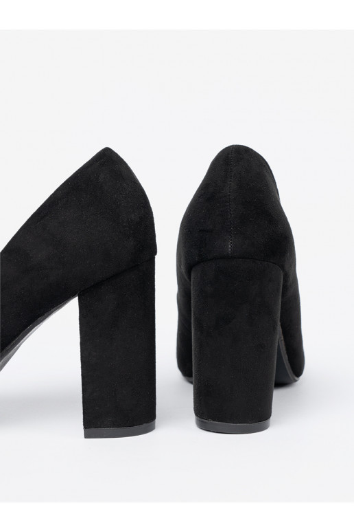 seemisnakhsed Kingad kõrge jämeda kontsaga