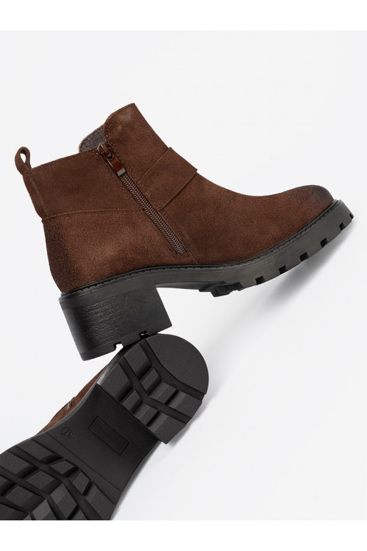 Hn d kotn kov kožen boty s ozdobnou sponou Hn d kotn kov kožen boty s ozdobnou sponou