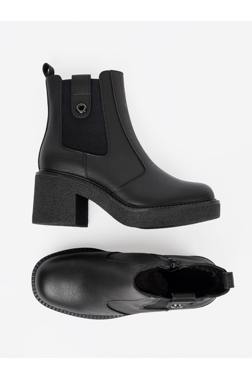 Elegantsed Mustad lumesaapad z elastyczną wstawką Sergio Leone Elegantsed Mustad lumesaapad z elastyczną wstawką Sergio Leone