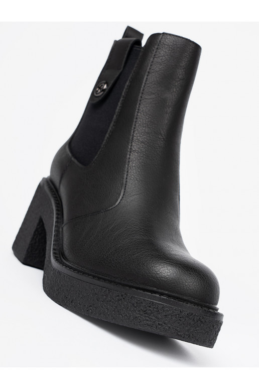 Elegantsed Mustad lumesaapad z elastyczną wstawką Sergio Leone Elegantsed Mustad lumesaapad z elastyczną wstawką Sergio Leone