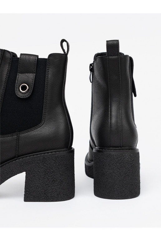 Elegantsed Mustad lumesaapad z elastyczną wstawką Sergio Leone Elegantsed Mustad lumesaapad z elastyczną wstawką Sergio Leone