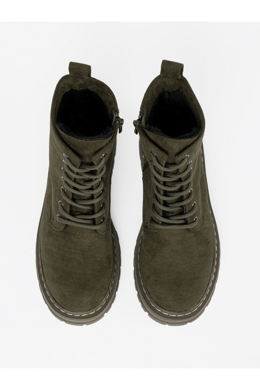 khakivärvi  Saapad z zamszowym wykończeniem Sergio Leone