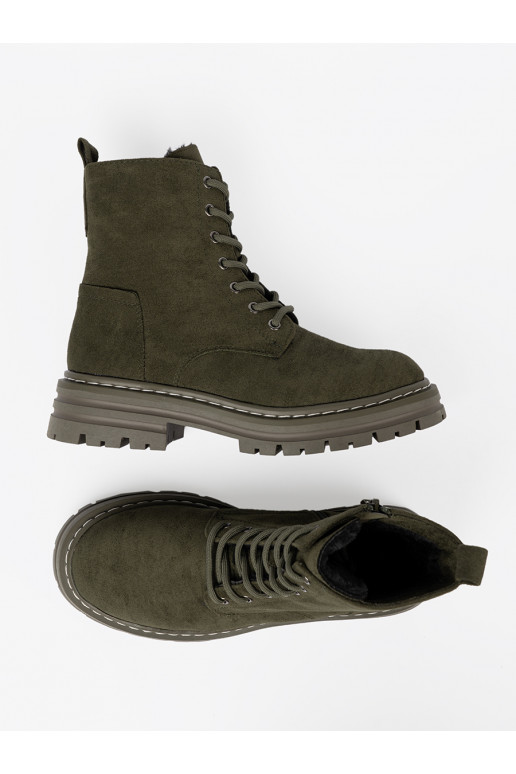 khakivärvi  Saapad z zamszowym wykończeniem Sergio Leone