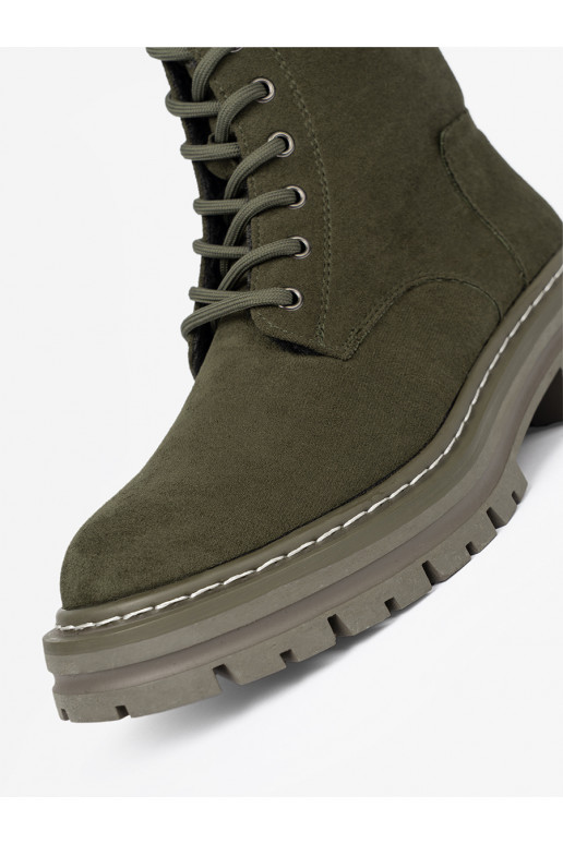 khakivärvi  Saapad z zamszowym wykończeniem Sergio Leone