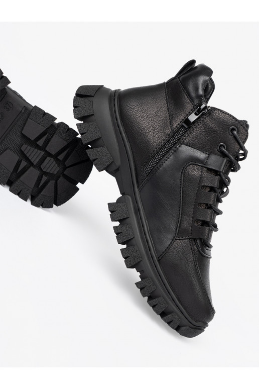 Must  Saapad z grubą podeszwą Sergio Leone