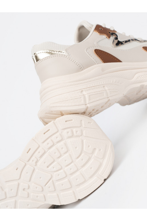 beeži värvi Massiivse platvormiga tossud mudelkingad