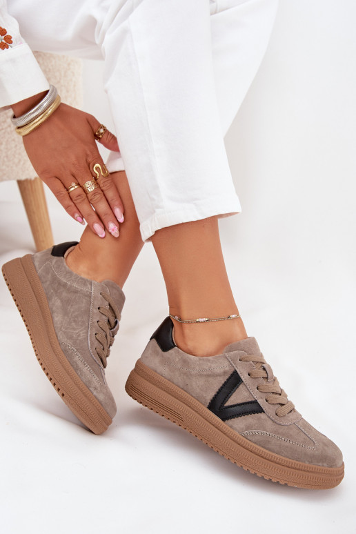 seemisnakhsed  tüüpi jalanõud  platvormiga Vinceza 79562 beeži värvi