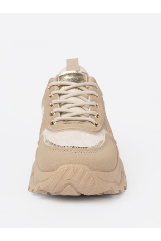 beeži värvi Naiste kingad z ozdobnym m m