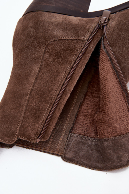 seemisnakhsed Naiste poolsaapad Khakivärvi Arelia