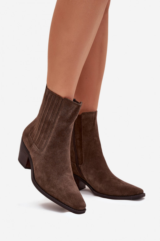 seemisnakhsed Naiste poolsaapad Khakivärvi Arelia