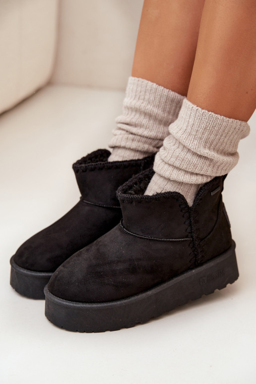 nööpidega lumesaapad  platvormiga Z Przeszyciami Big Star SS274128 Must