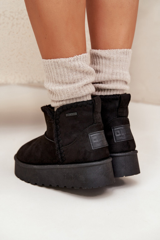 nööpidega lumesaapad  platvormiga Z Przeszyciami Big Star SS274128 Must