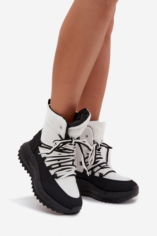 nööpidega lumesaapad   Big Star SS274060 Valget-Must