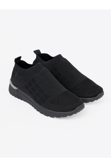 Must spordijalatsidy slip-on z siateczkową cholewką 2