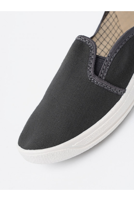 Proste halli värvi kingad z mi wstawkami 