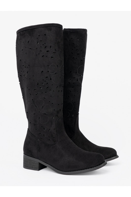 seemisnakhsed Mustad pikad saapad przed kolano