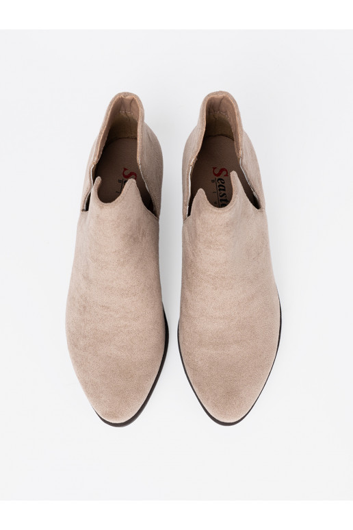 beeži värvi lumesaapad z wycięciami