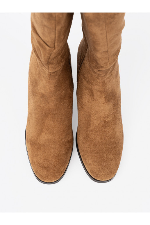 Pruunid värvi lumesaapad  i obcasem