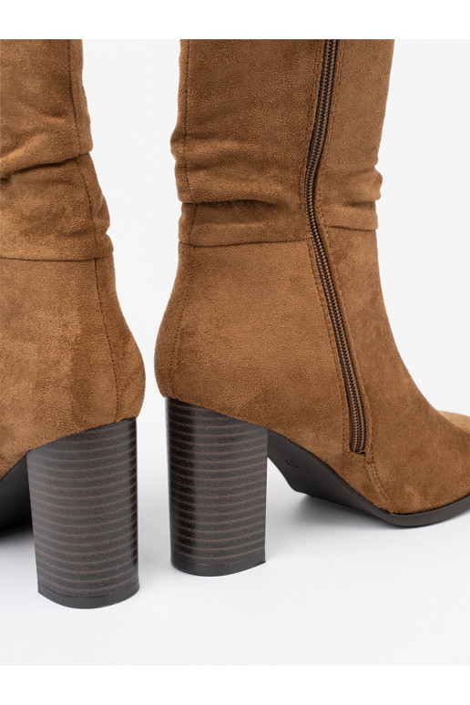 Pruunid värvi lumesaapad  i obcasem